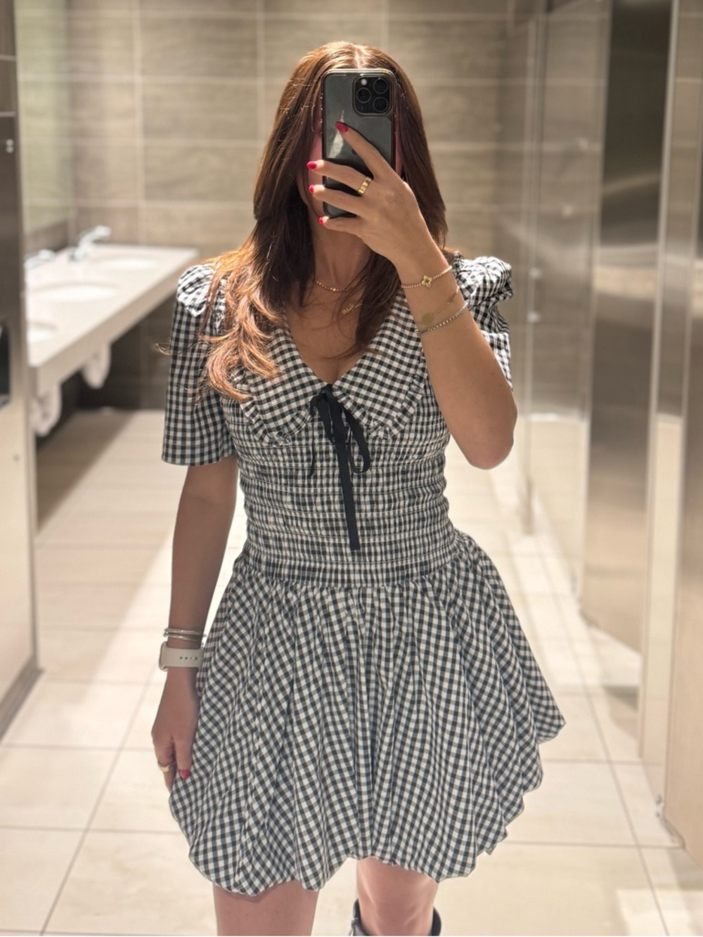 Black and white stripped dress!